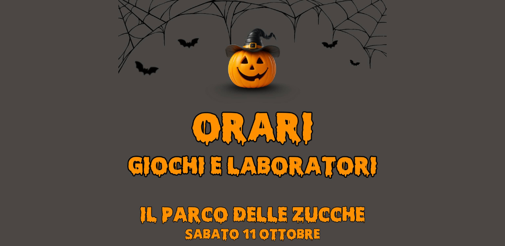 Programma Attività Sabato 11 Ottobre 🎃